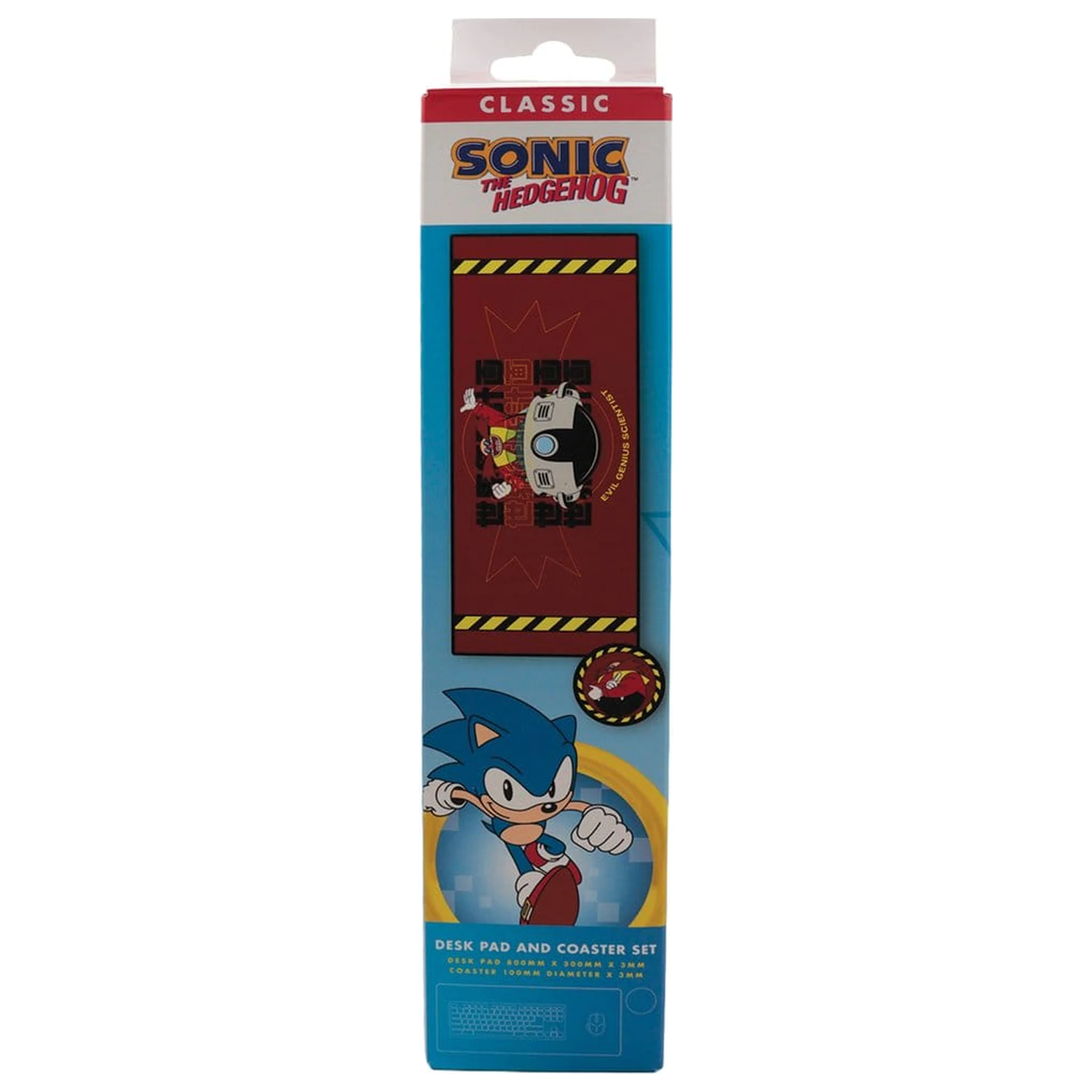 Sonic - The Hedgehog Zestaw podkładek na biurko i podstawek Dr. Eggman zdjęcie produktu