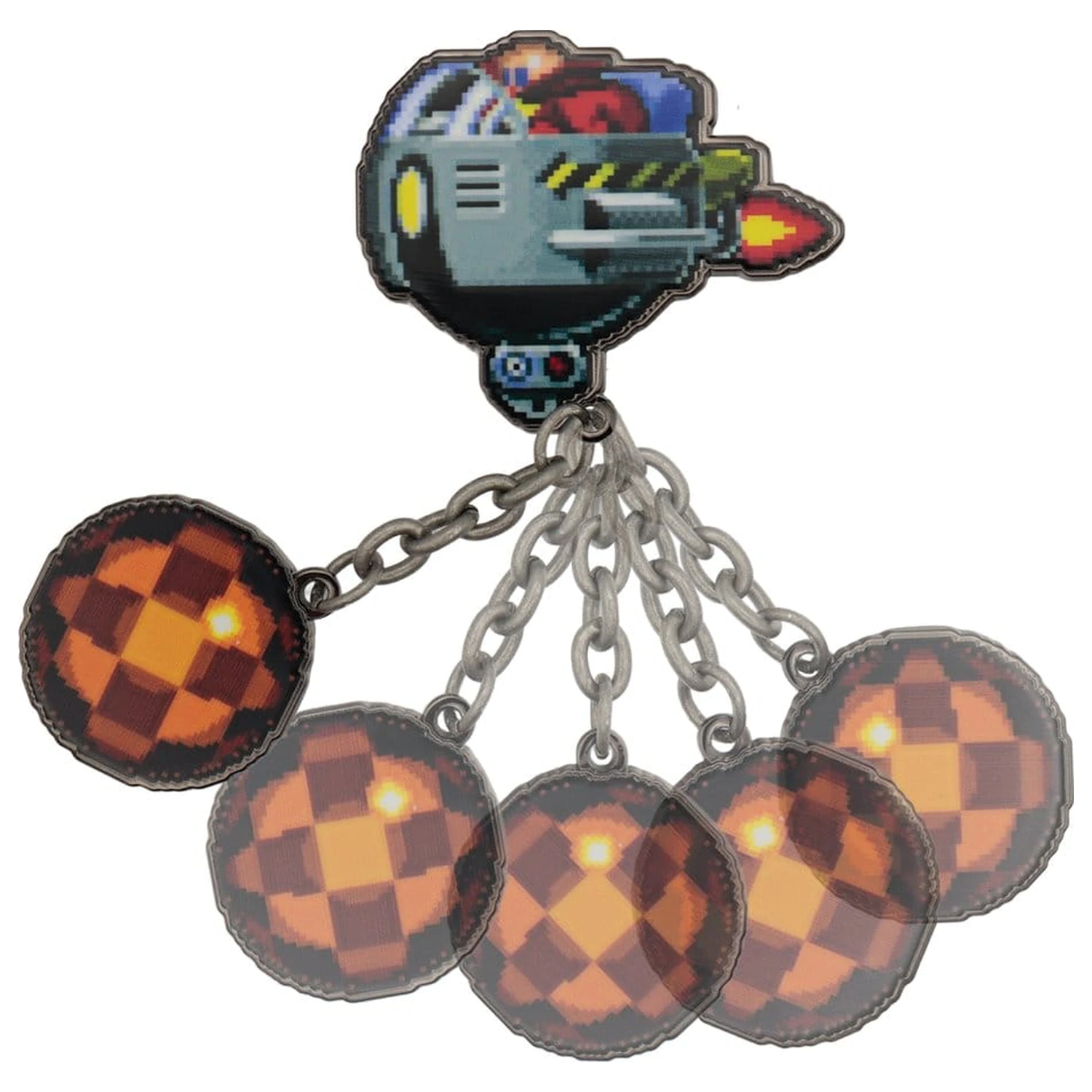 Sonic - The Hedgehog przypinka Dr. Eggman Egg Mobile Chained zdjęcie produktu