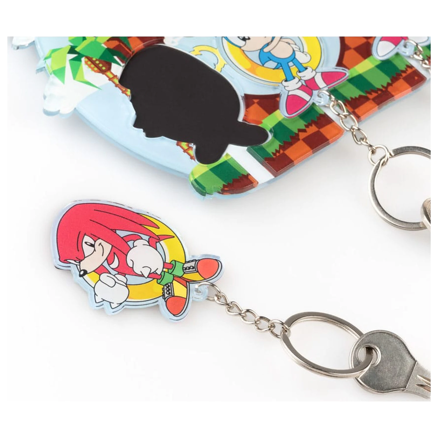 Sonic the Hedgehog Wieszak na klucze wraz z 3 breloczkami zdjęcie produktu