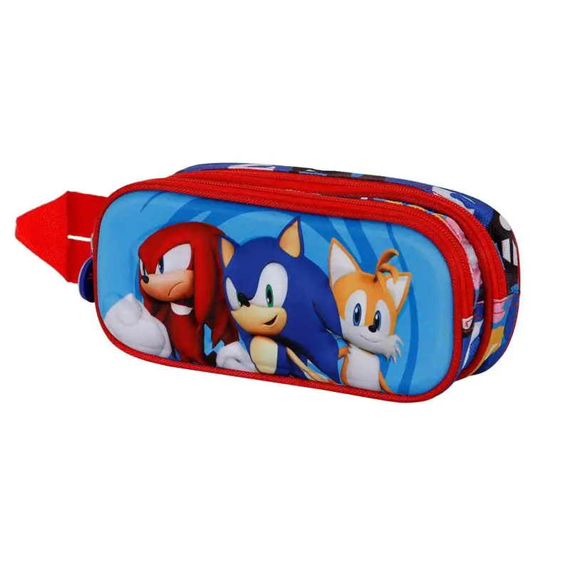 Piórnik podwójny 3D Sonic The Hedgehog Friends zdjęcie produktu