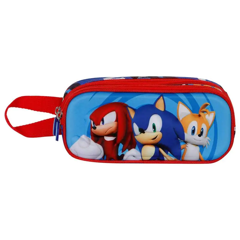 Piórnik podwójny 3D Sonic The Hedgehog Friends zdjęcie produktu