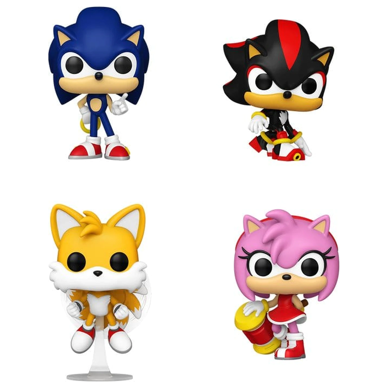 Sonic - The Hedgehog Funko POP! Winyl Figurki Zestaw 4-Pak Sonic zdjęcie produktu