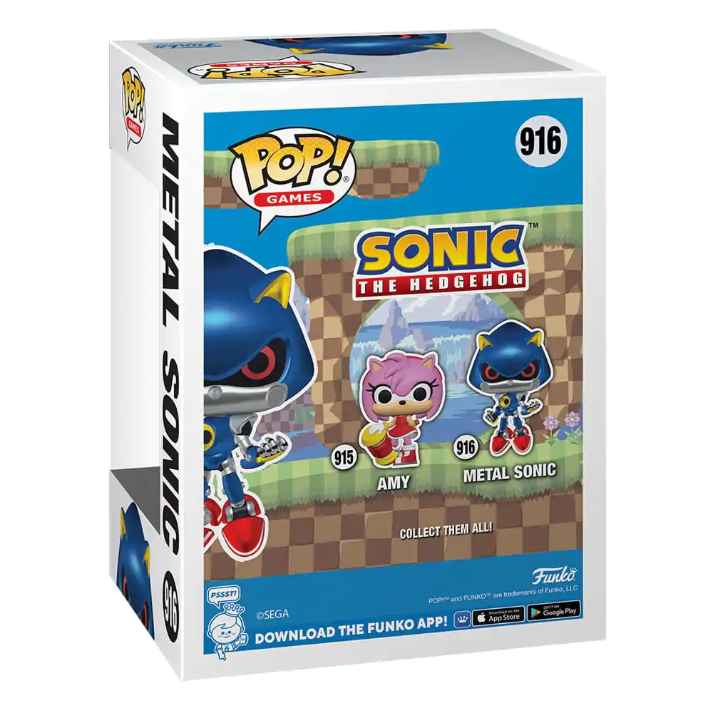 Sonic the Hedgehog POP! Games Figurka winylowa Metal Sonic 9 cm zdjęcie produktu