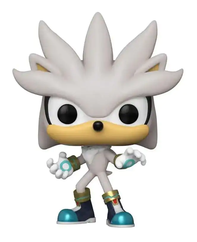 Sonic The Hedgehog Funko POP! Games Figurka winylowa Silver The Hedgehog (GW) 9 cm zdjęcie produktu