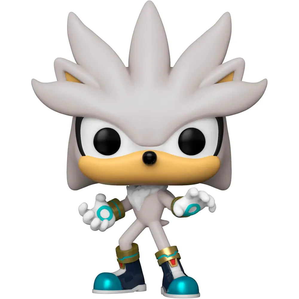 Sonic The Hedgehog Funko POP! Games Figurka winylowa Silver The Hedgehog (GW) 9 cm zdjęcie produktu