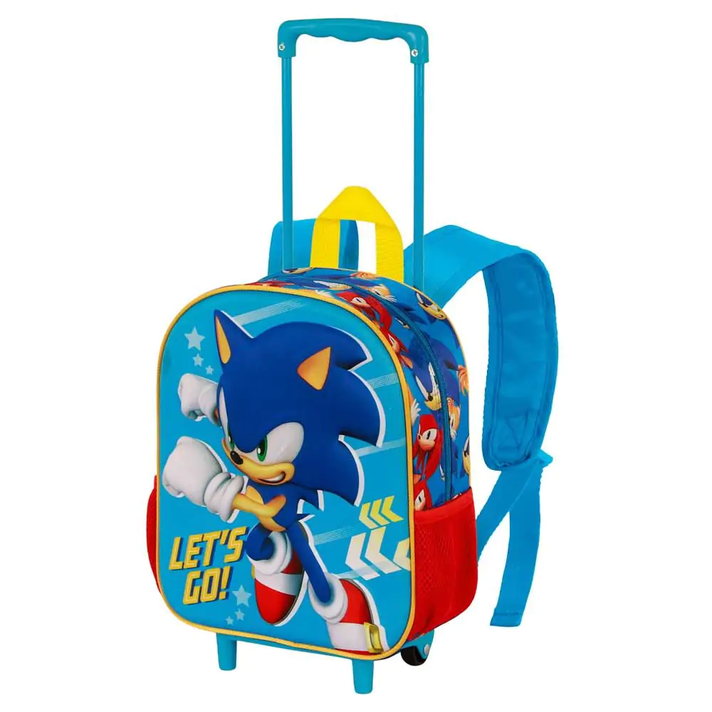 Sonic The Hedgehog Go 3D trolley 34cm zdjęcie produktu