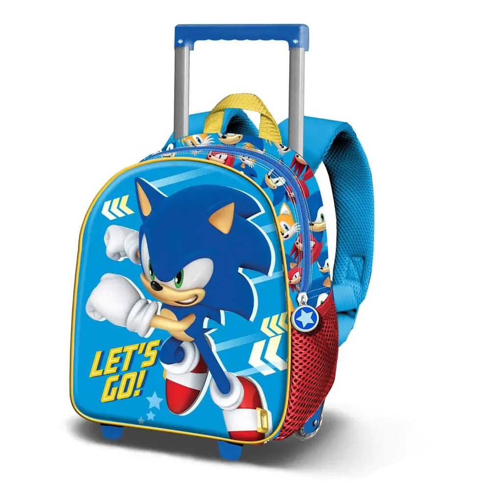 Sonic The Hedgehog Go 3D trolley 39cm zdjęcie produktu