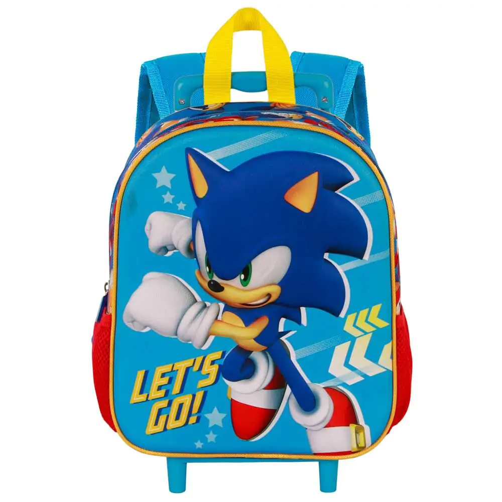 Sonic The Hedgehog Go 3D trolley 34cm zdjęcie produktu