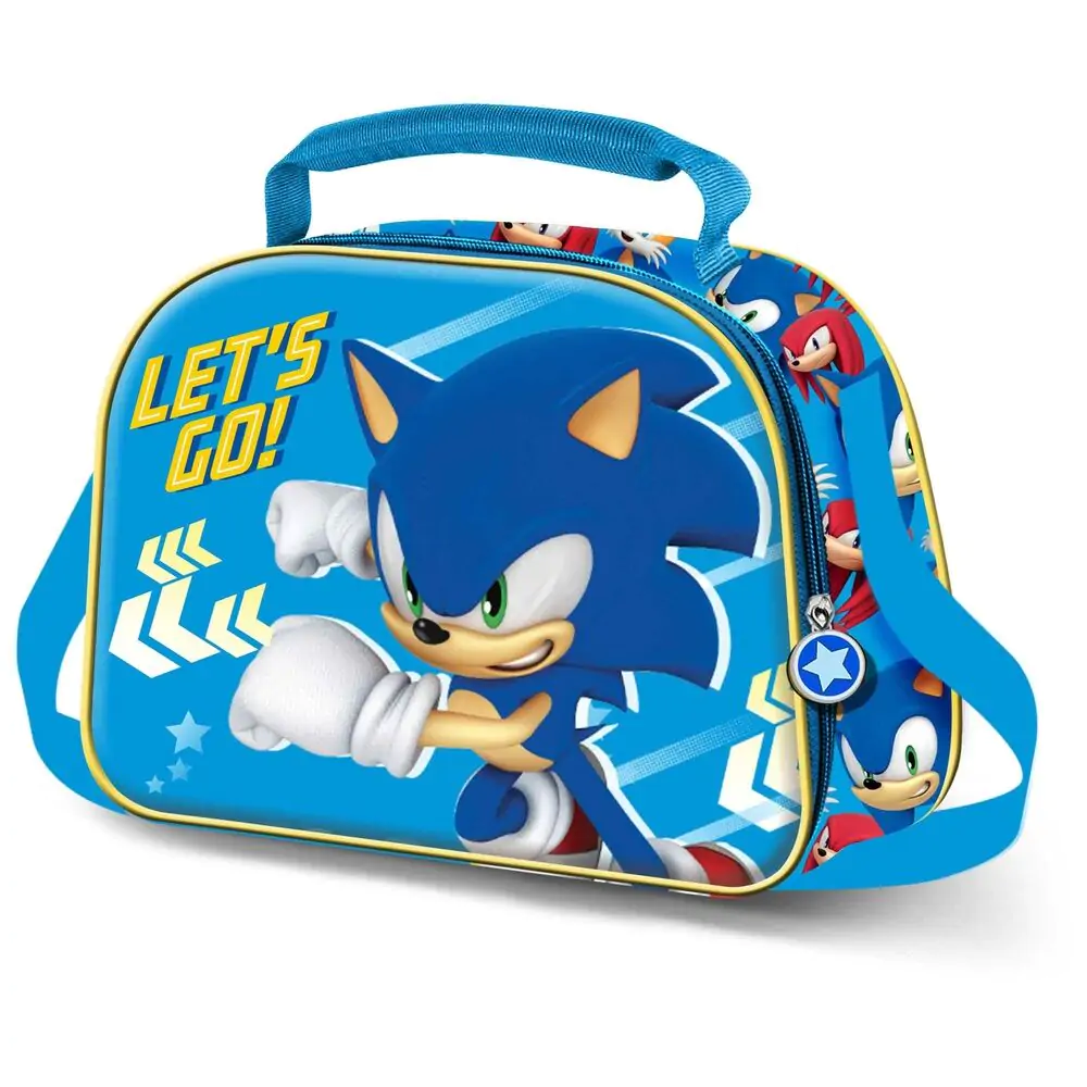 Torebka śniadaniowa Sonic The Hedgehog Go 3D lunch bag zdjęcie produktu