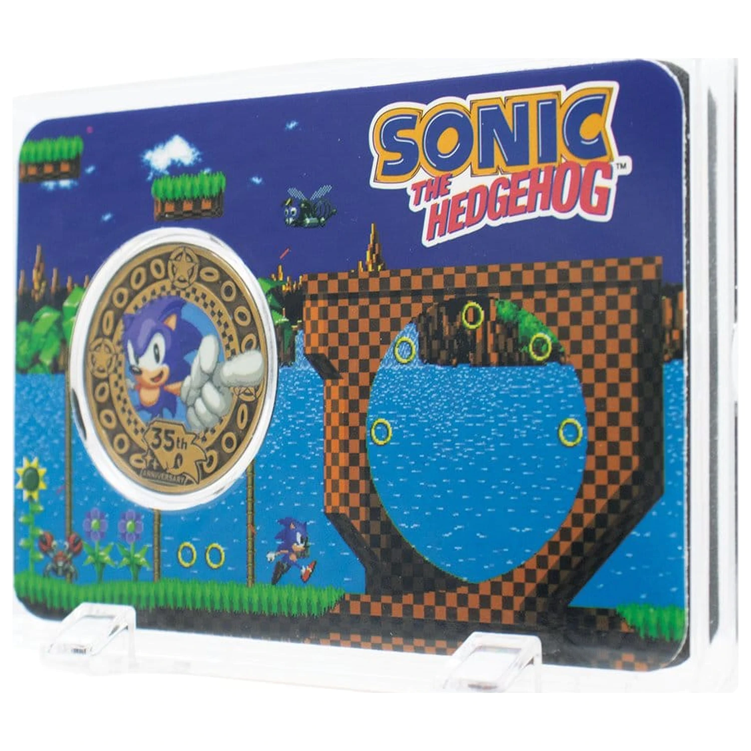 Moneta kolekcjonerska Sonic the Hedgehog na 35. rocznicę, edycja limitowana zdjęcie produktu