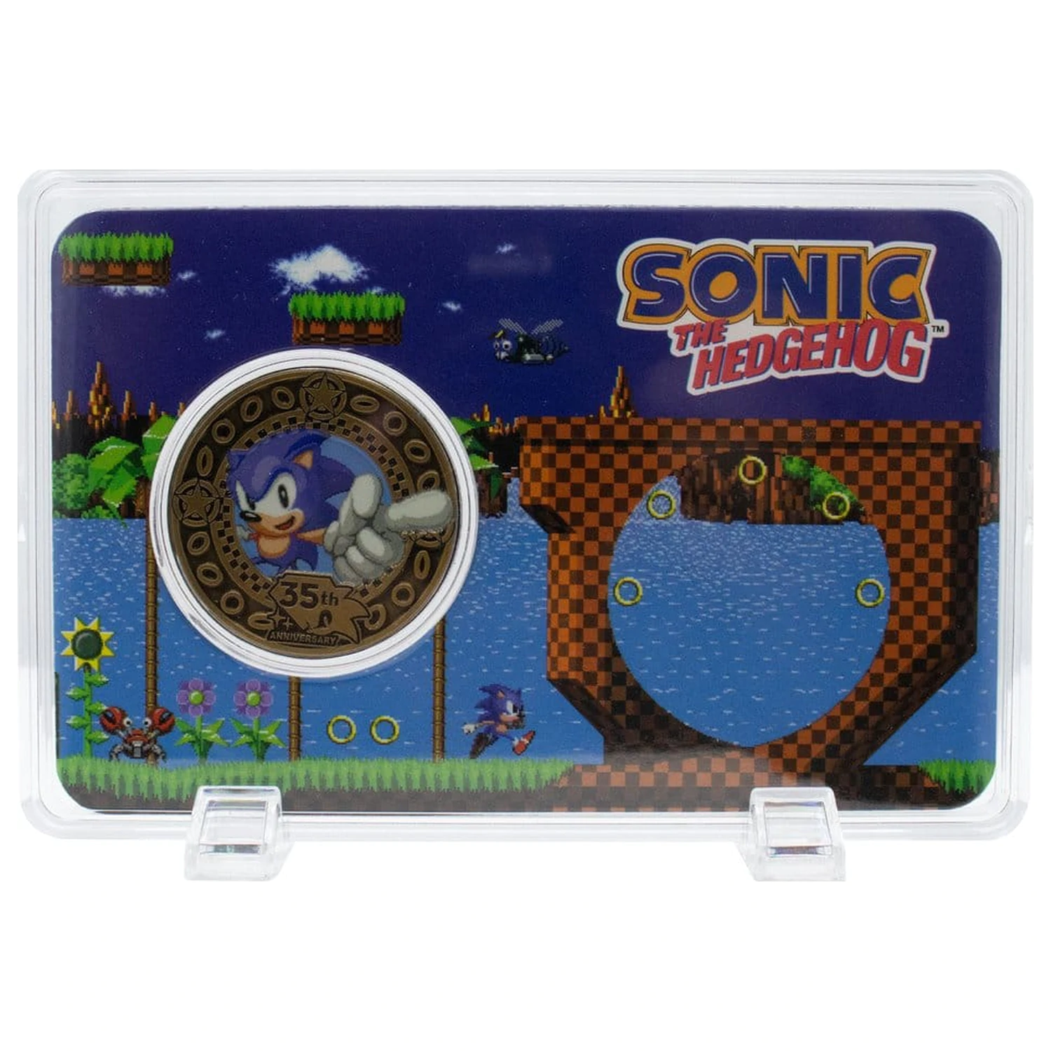 Moneta kolekcjonerska Sonic the Hedgehog na 35. rocznicę, edycja limitowana zdjęcie produktu