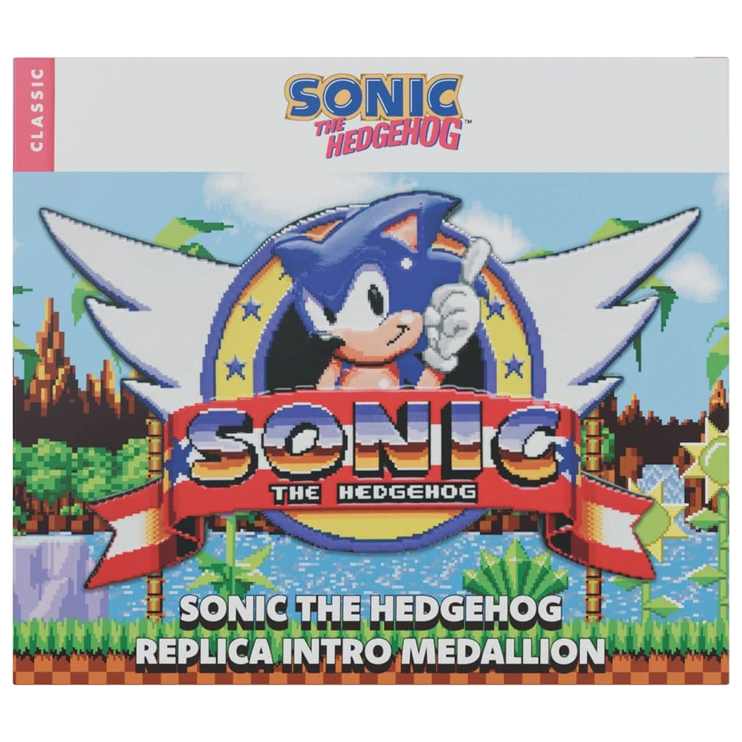 Moneta kolekcjonerska Sonic The Hedgehog Oryginalne Logo zdjęcie produktu
