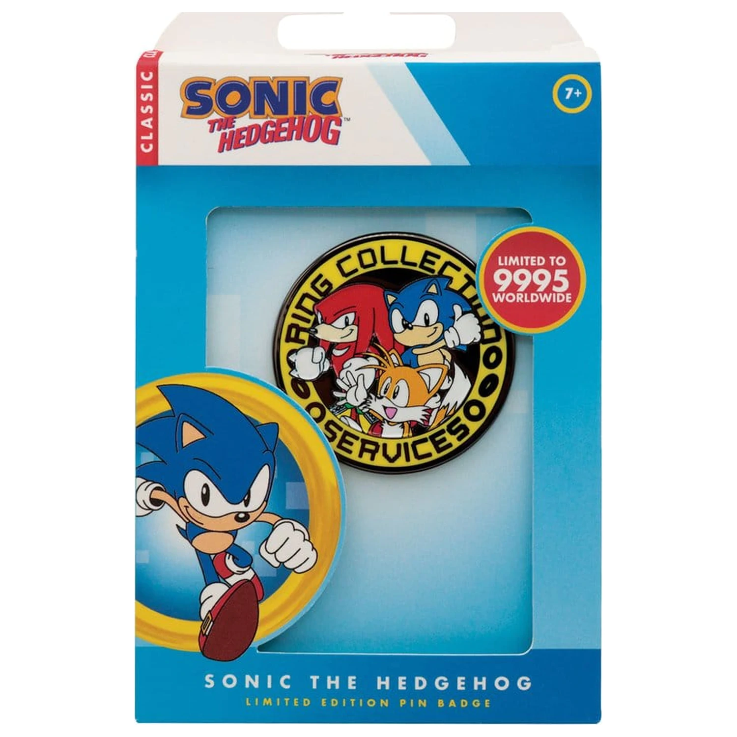 Sonic - The Hedgehog przypinka Sonic, Tails, Knuckles Limited Edition zdjęcie produktu