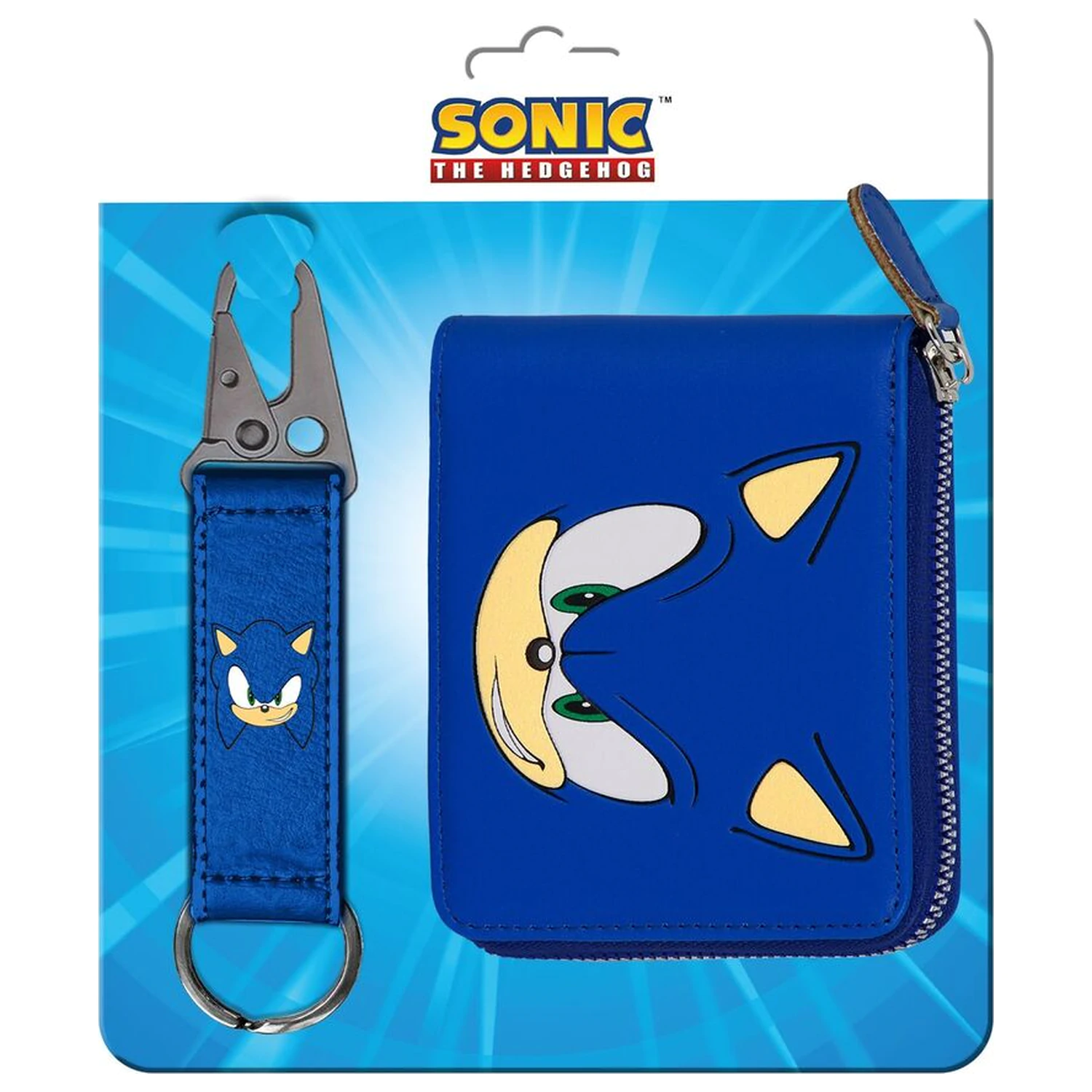 Sonic the Hedgehog zestaw: brelok + portfel zdjęcie produktu