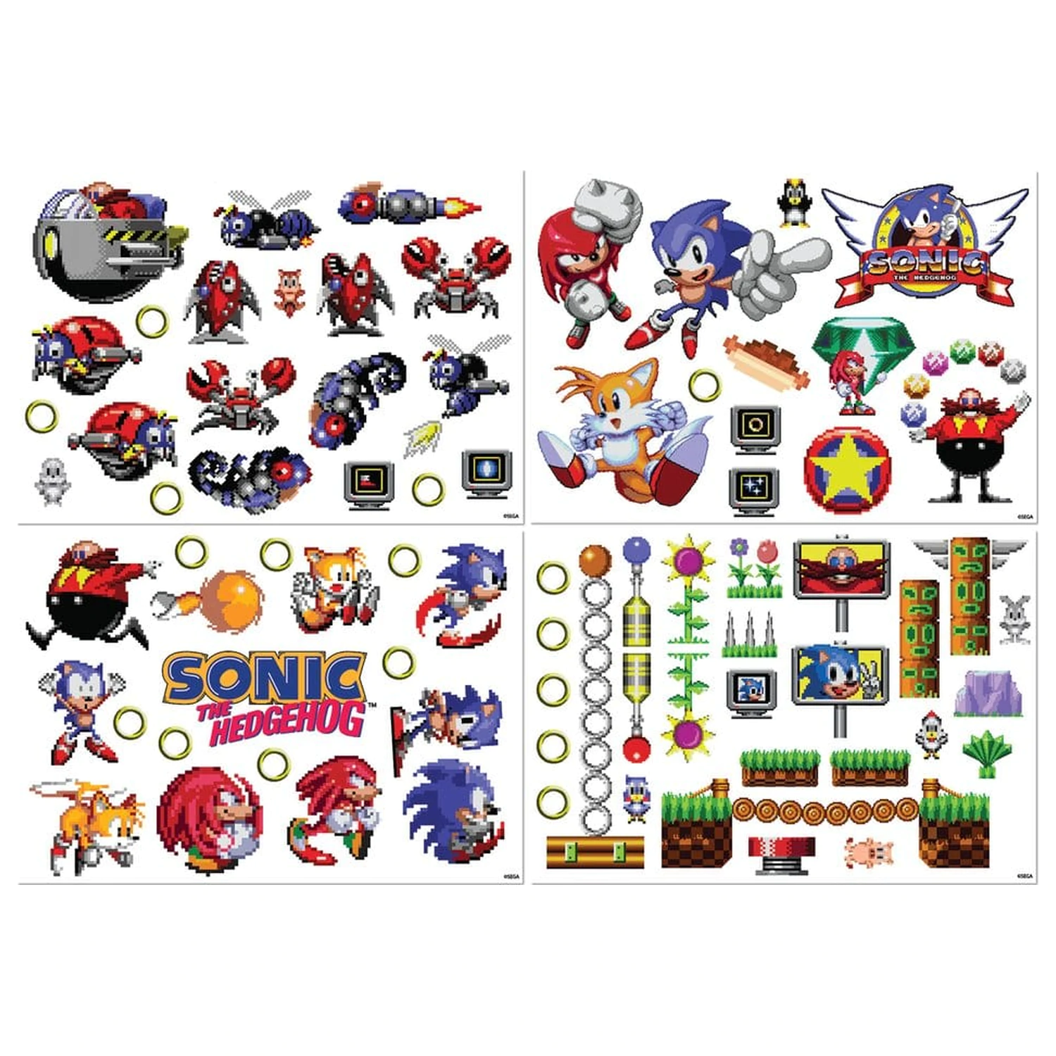 Sonic - The Hedgehog Tech Sticker Pack zdjęcie produktu