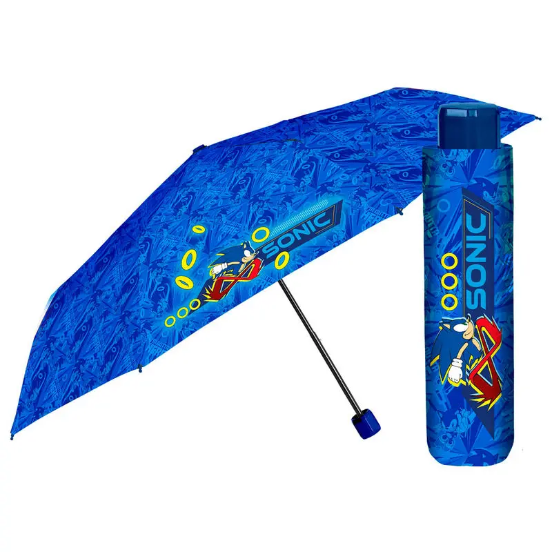 Sonic the Hedgehog ręcznie składany parasol 50 cm zdjęcie produktu