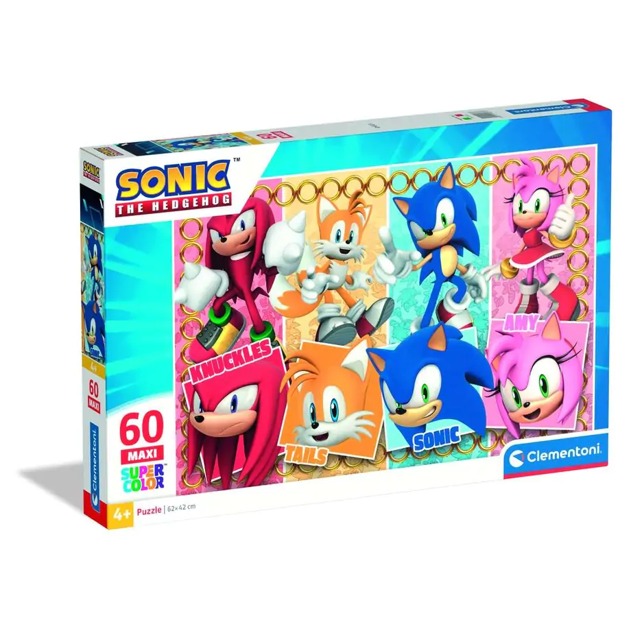 Sonic the Hedgehog maxi puzzle 60 elementów zdjęcie produktu