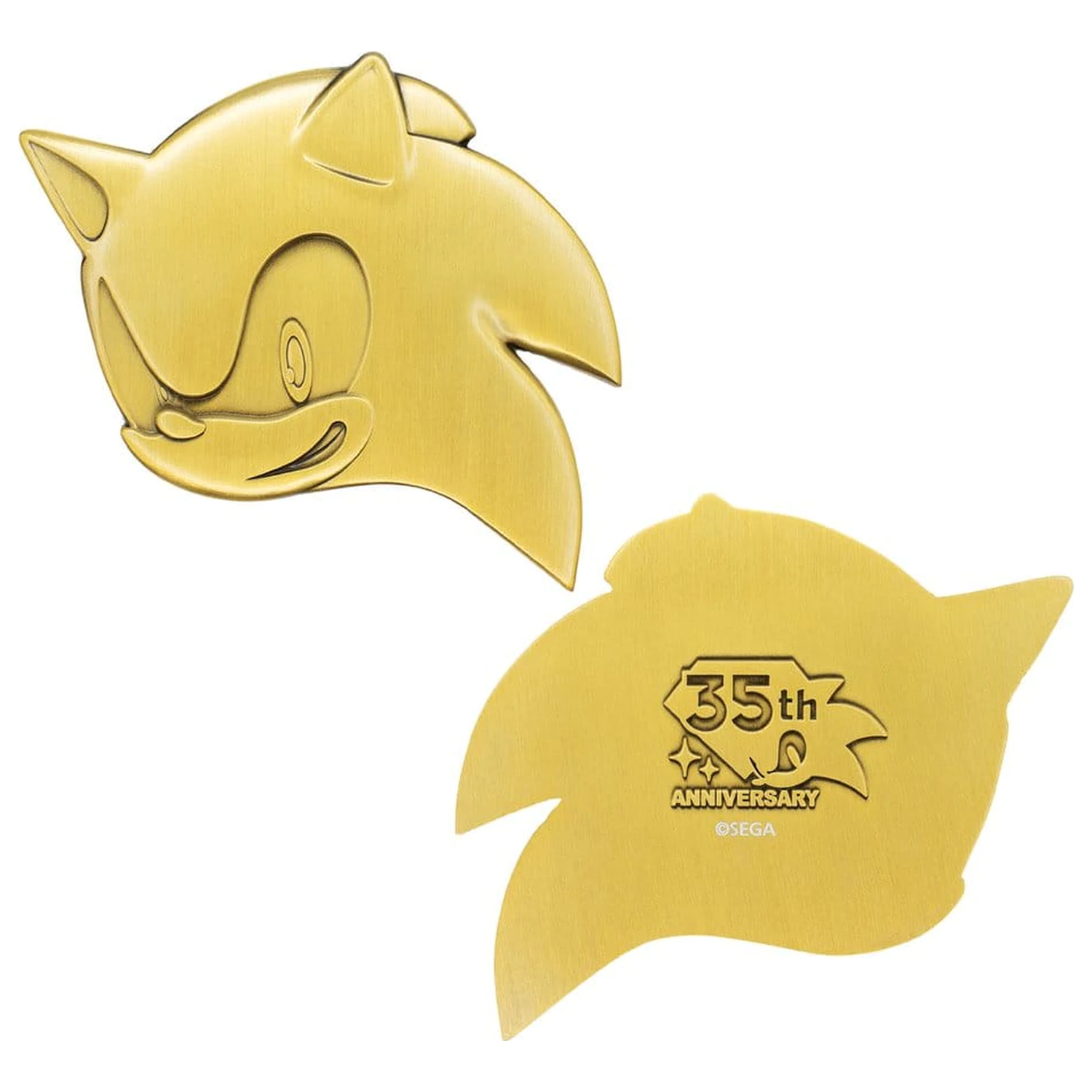 Sonic the Hedgehog Zestaw medalionów 35. rocznica Then & Now Edycja limitowana zdjęcie produktu
