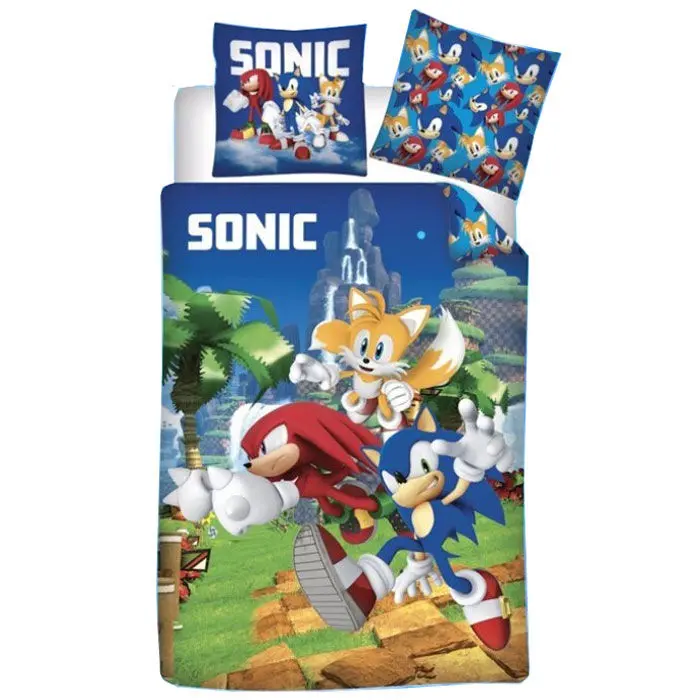 Poszwa na kołdrę z mikrofibry Sonic The Hedgehog bed 90cm zdjęcie produktu