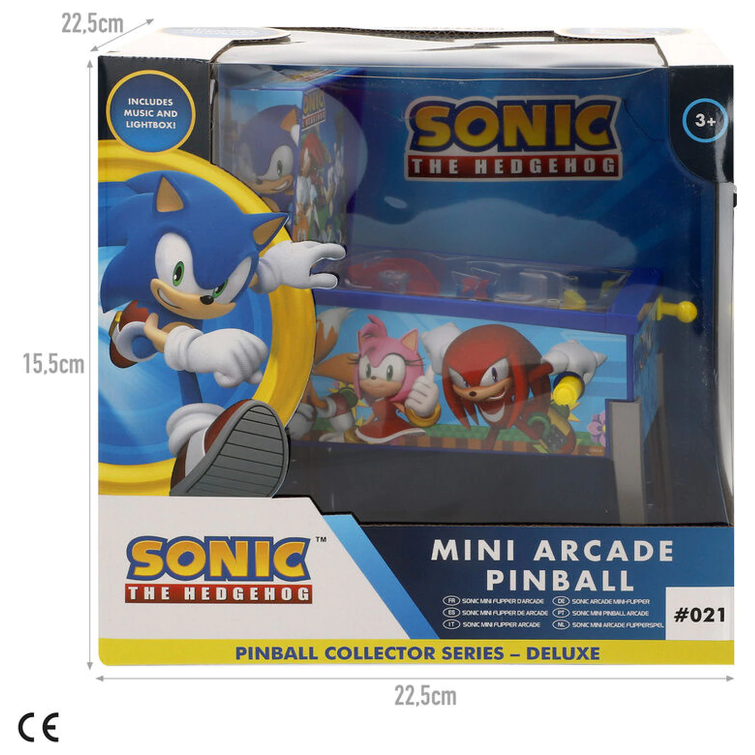 Sonic the Hedgehog mini arcade pinball zdjęcie produktu