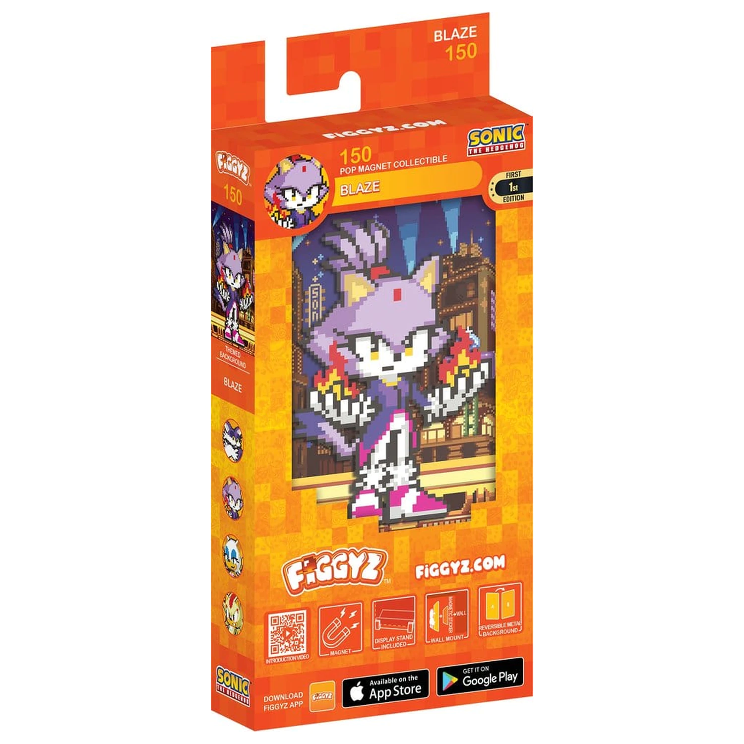 Sonic the Hedgehog (Modern) FiGGYZ Magnes Kolekcjonerski Blaze the Cat 11 cm zdjęcie produktu