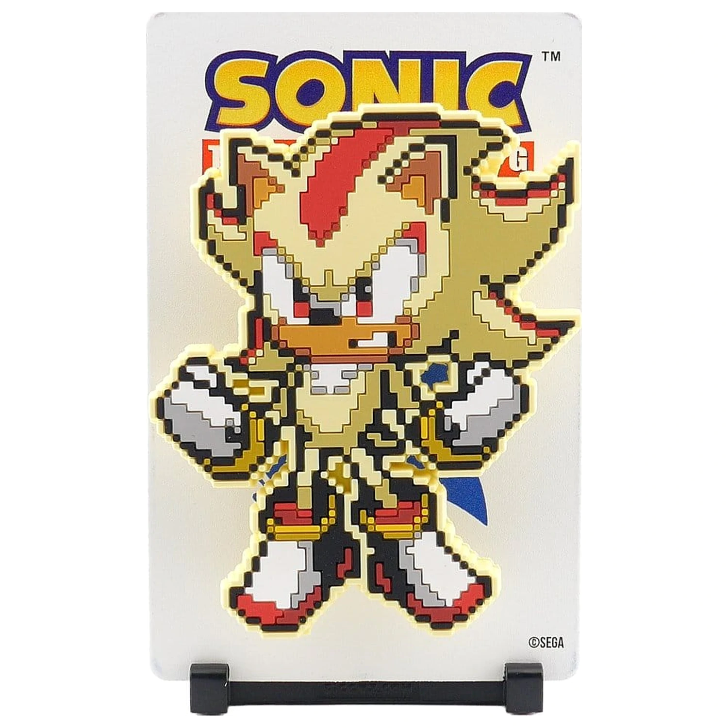 Sonic the Hedgehog (Modern) FiGGYZ Magnes Kolekcjonerski Super Shadow 11 cm zdjęcie produktu