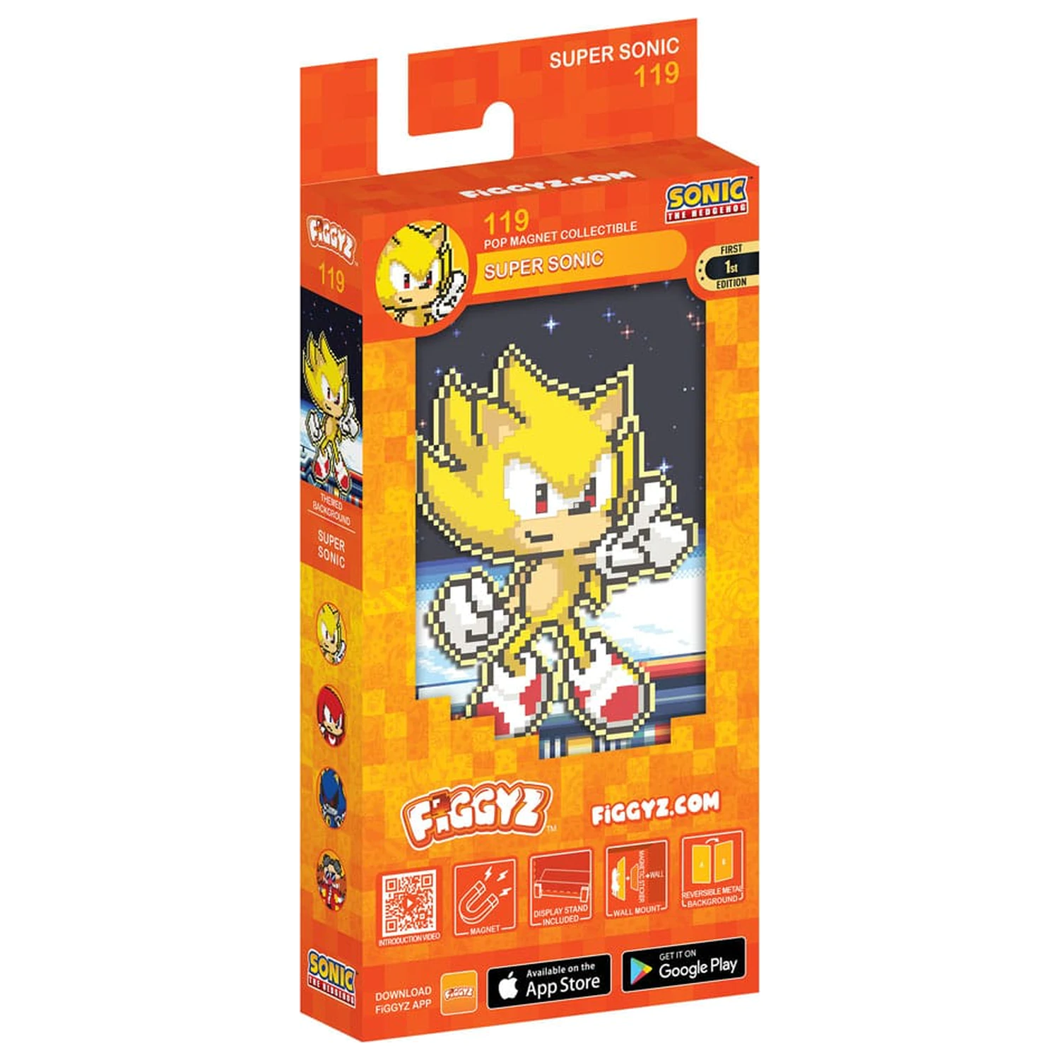 Sonic the Hedgehog (Modern) FiGGYZ Magnes Kolekcjonerski Super Sonic 11 cm zdjęcie produktu