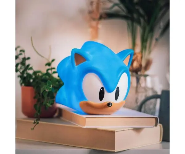 Sonic the Hedgehog Lampka Nastrojowa Głowa Sonica 12 cm zdjęcie produktu