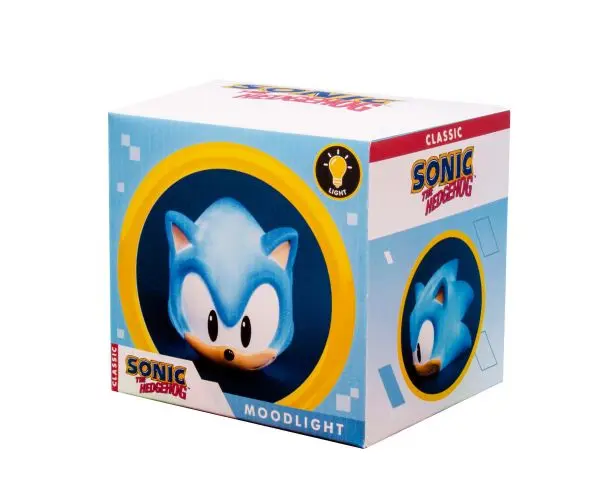 Sonic the Hedgehog Lampka Nastrojowa Głowa Sonica 12 cm zdjęcie produktu