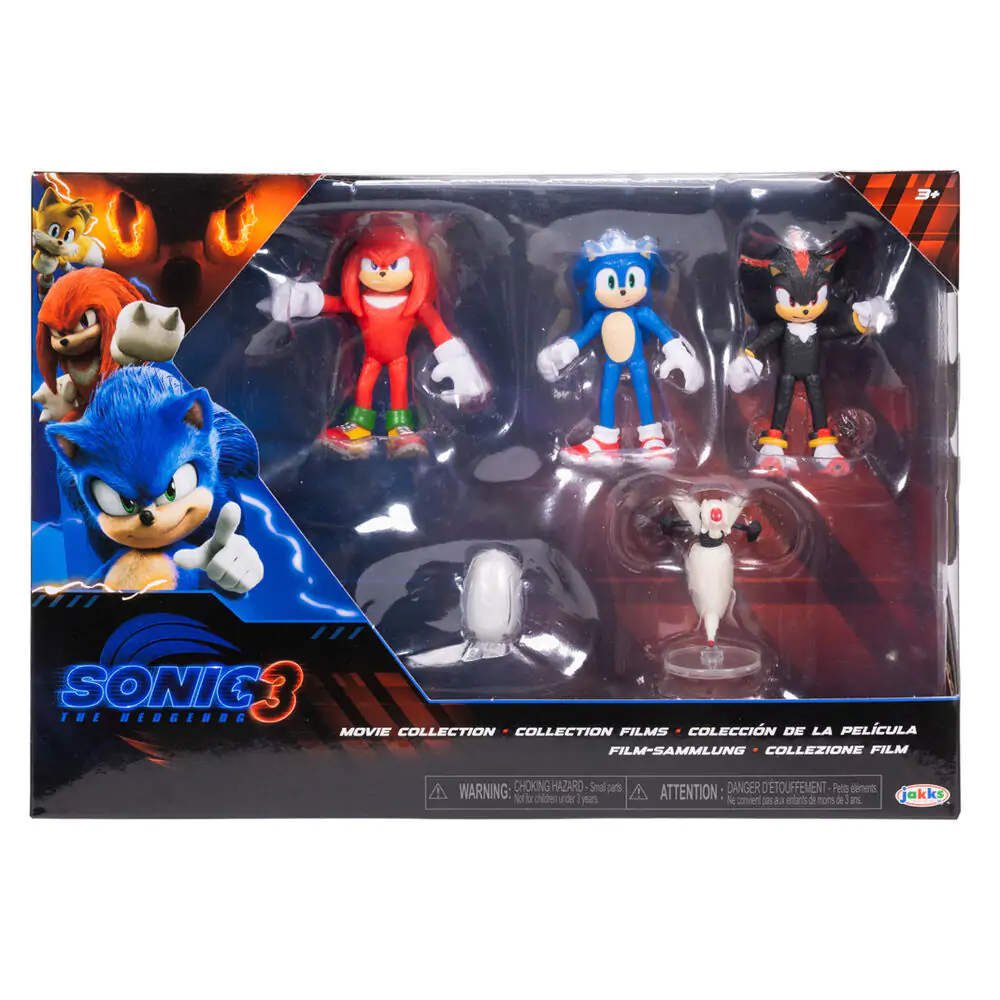 Sonic - The Hedgehog Movie 3 Mini Figurka 6-Pack Wave 1 6 cm zdjęcie produktu