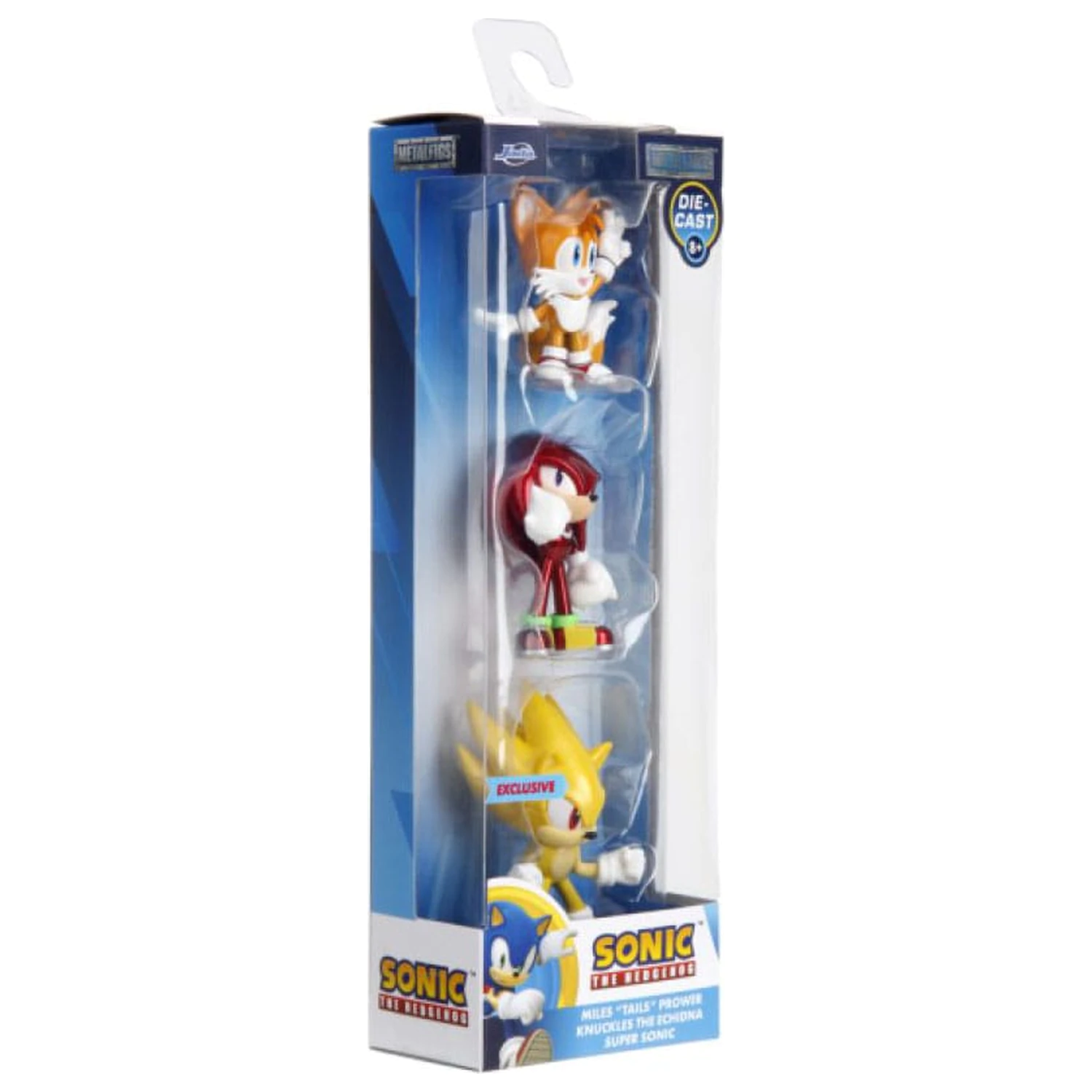 Sonic the Hedgehog Nano Metalfigs Diecast Mini Figurki Zestaw 3 sztuk 5 cm zdjęcie produktu