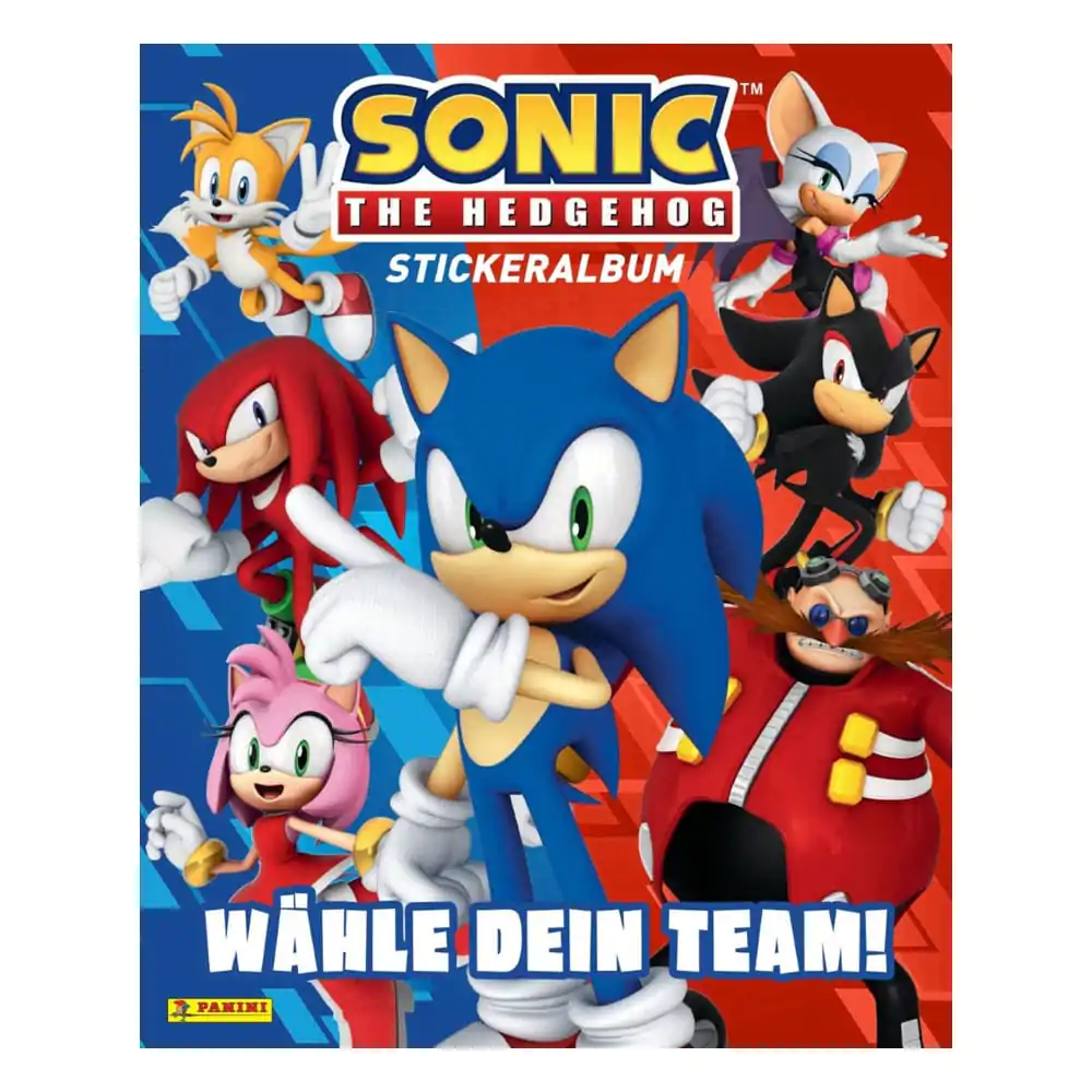 Sonic the Hedgehog Album na Naklejki *Wersja Niemiecka* zdjęcie produktu