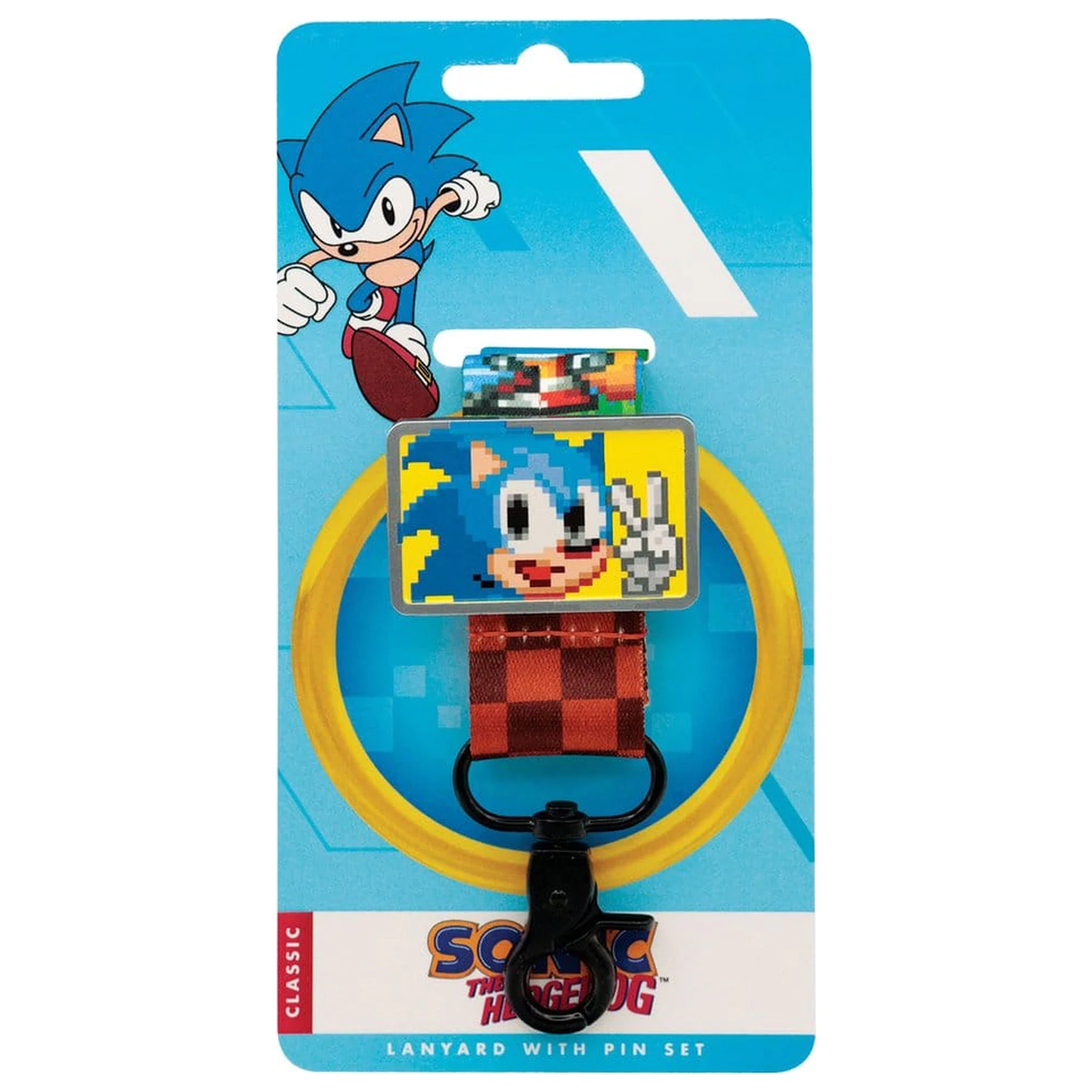 Sonic The Hedgehog Smycz i Zestaw Przypinek zdjęcie produktu
