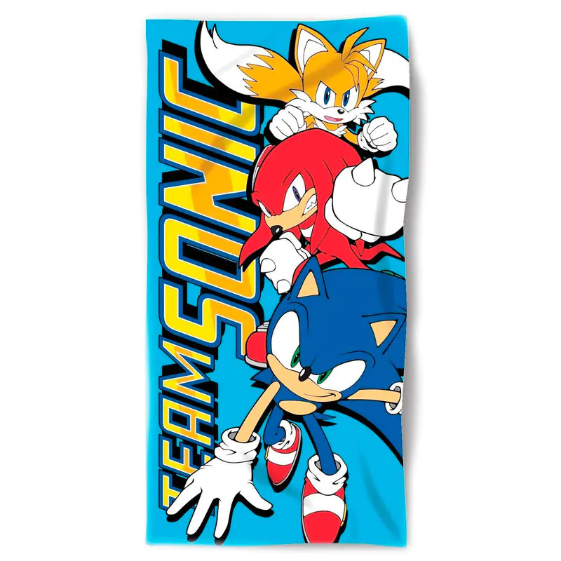 Ręcznik plażowy bawełniany Sonic The Hedgehog zdjęcie produktu