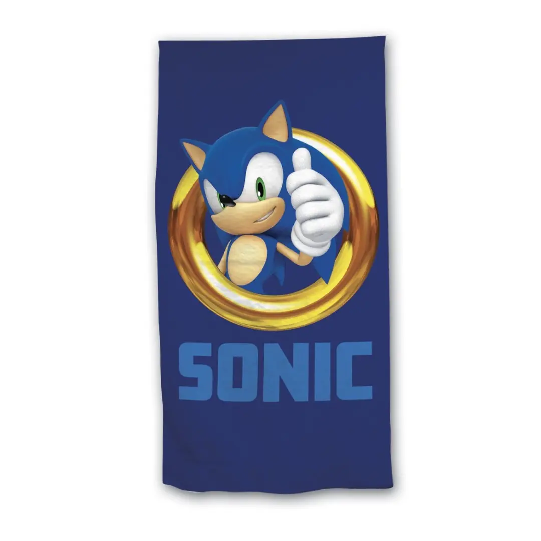 Ręcznik plażowy bawełniany Sonic the Hedgehog zdjęcie produktu