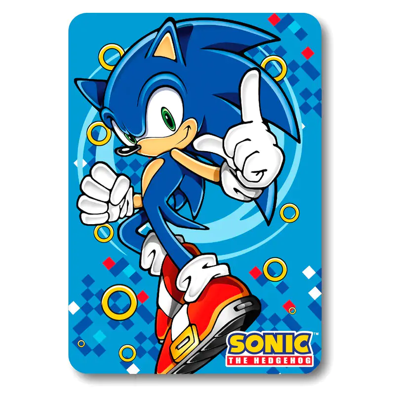 Sonic the Hedgehog koc polarowy zdjęcie produktu