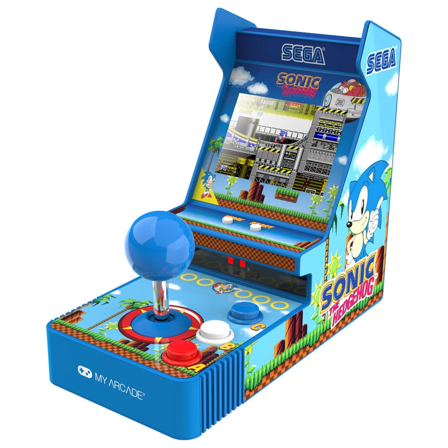 Sonic The Hedgehog Przenośny Retro Arcade Joystick Player zdjęcie produktu