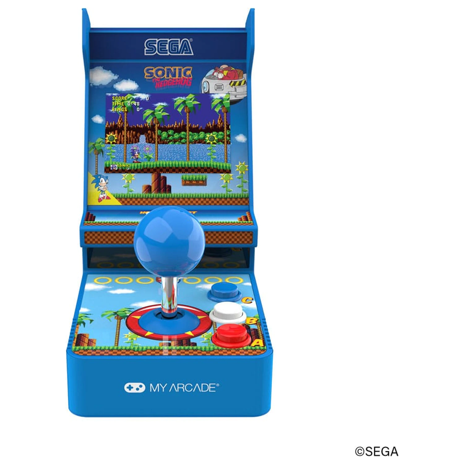 Sonic The Hedgehog Przenośny Retro Arcade Joystick Player zdjęcie produktu