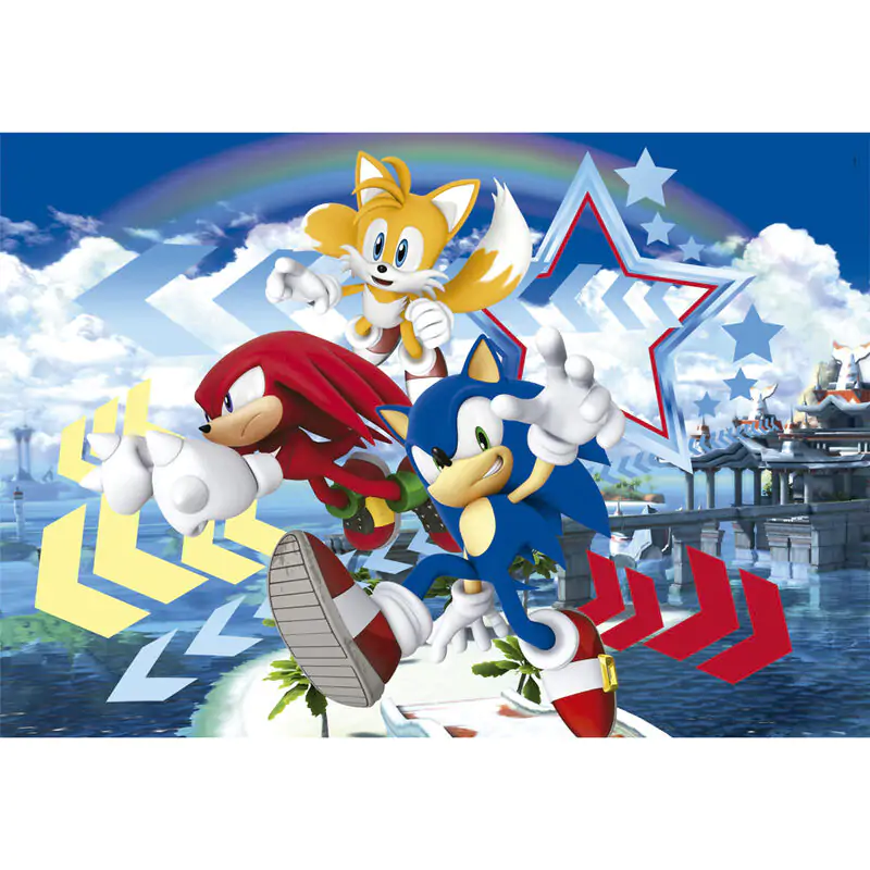 Puzzle Sonic the Hedgehog 104 elementy zdjęcie produktu