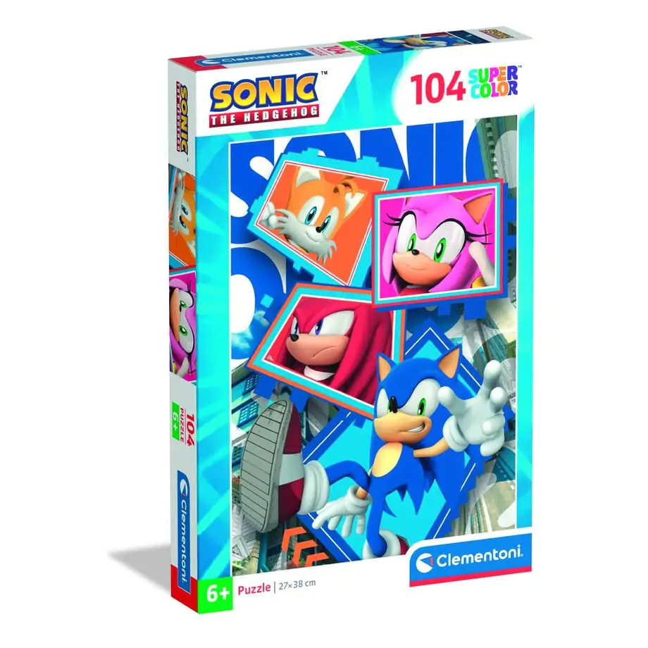 Puzzle Sonic the Hedgehog 104 elementy zdjęcie produktu