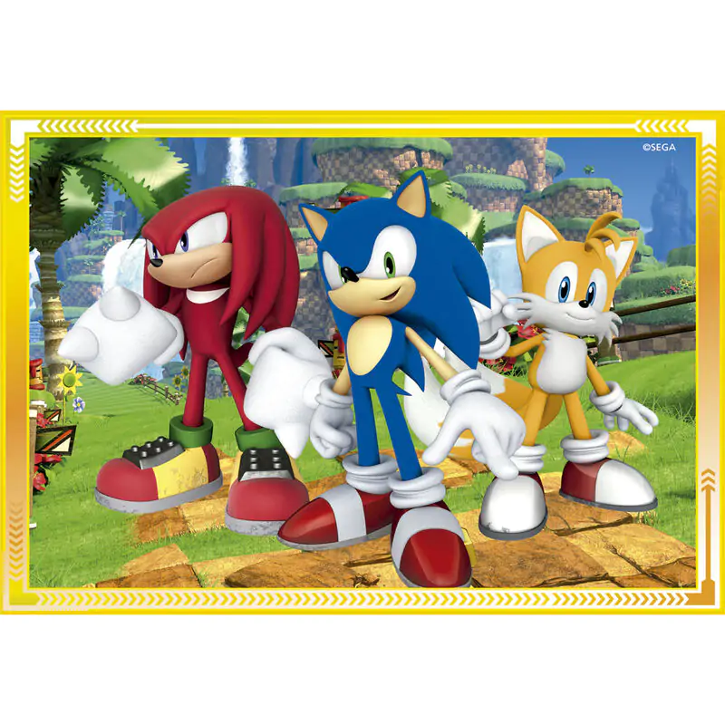 Puzzle Sonic the Hedgehog 12-16-20-24 elementy zdjęcie produktu