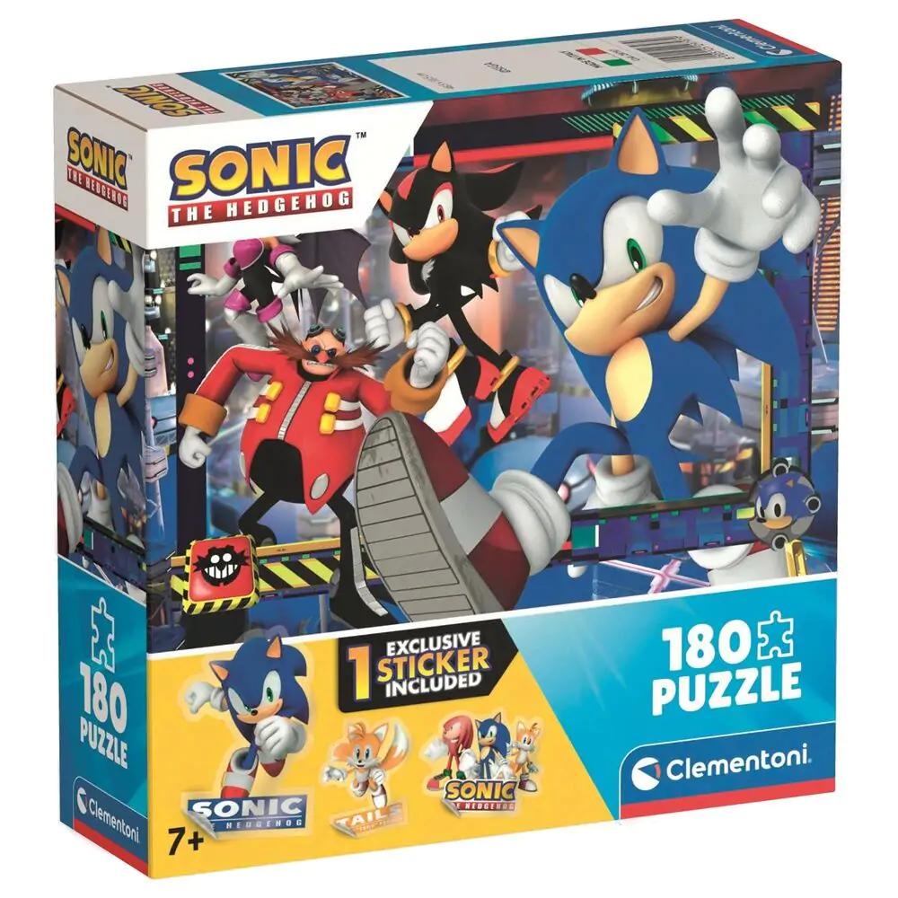 Puzzle Sonic the Hedgehog 180 elementów zdjęcie produktu