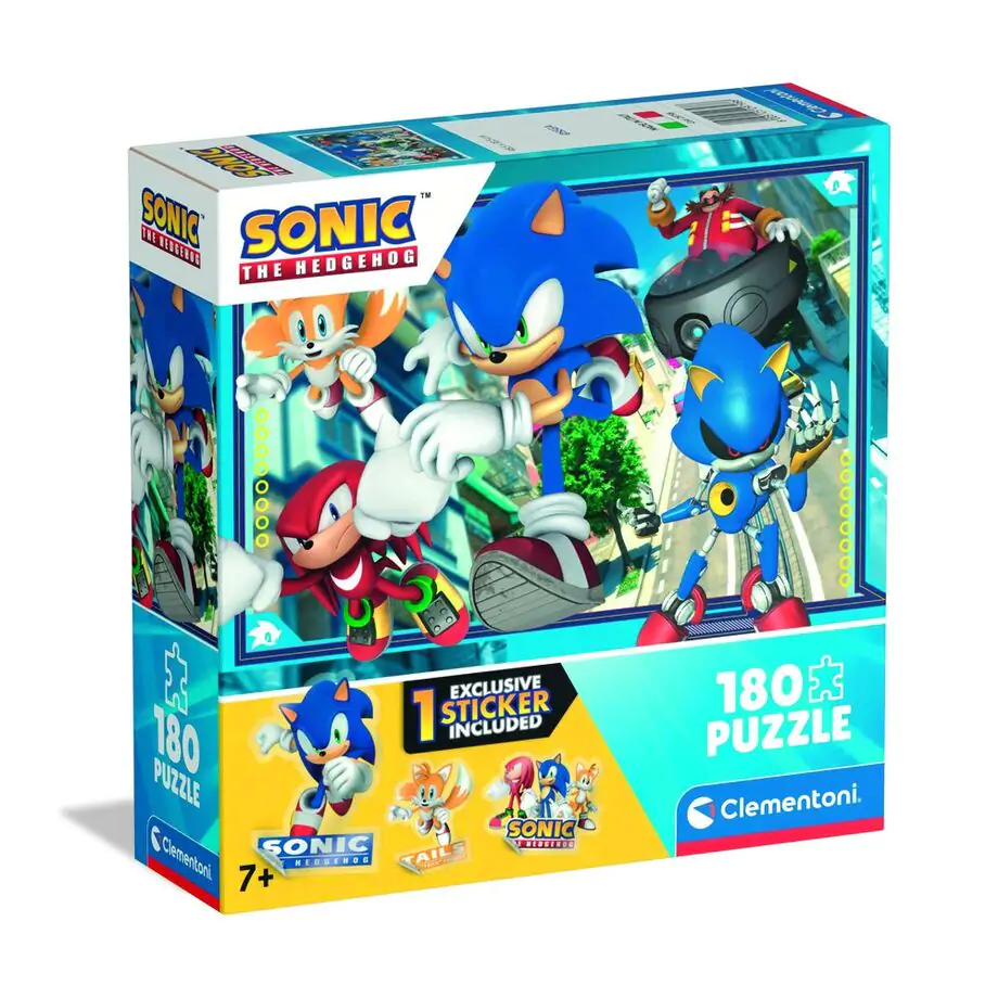 Puzzle Sonic the Hedgehog 180 elementów zdjęcie produktu