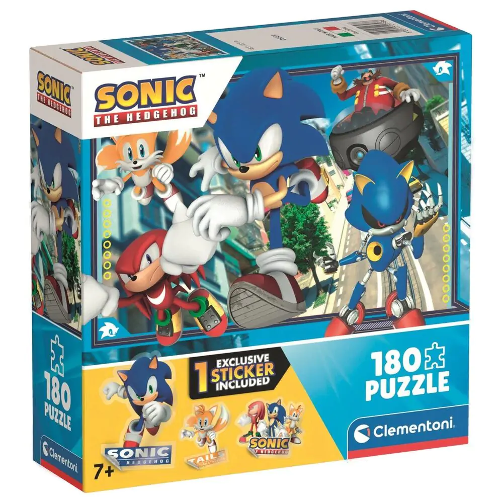 Puzzle Sonic the Hedgehog 180 elementów zdjęcie produktu