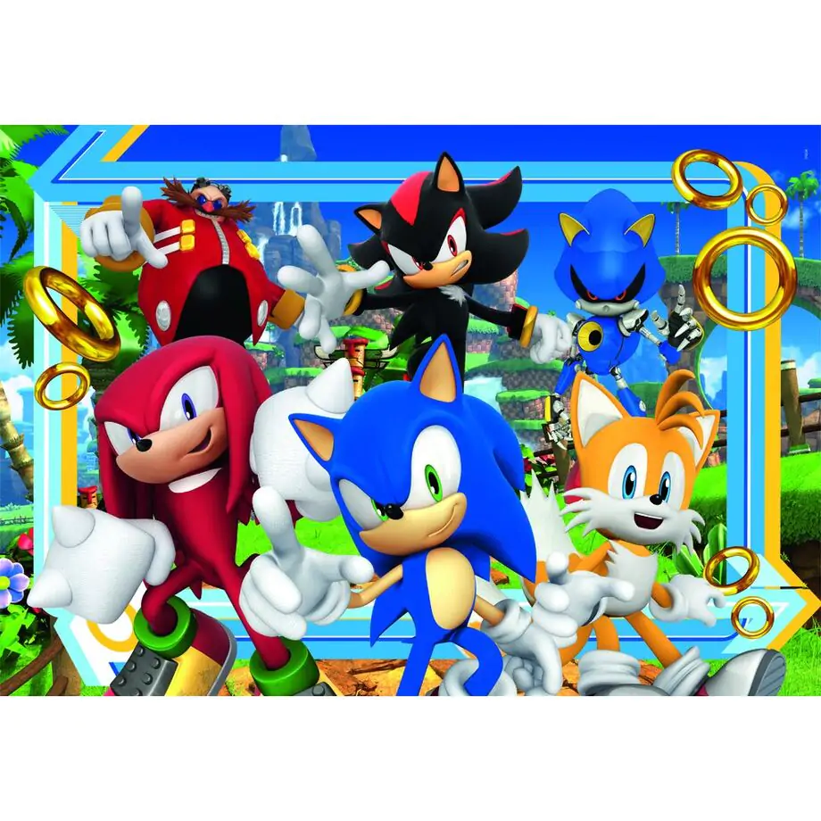 Puzzle Sonic the Hedgehog 180 elementów zdjęcie produktu