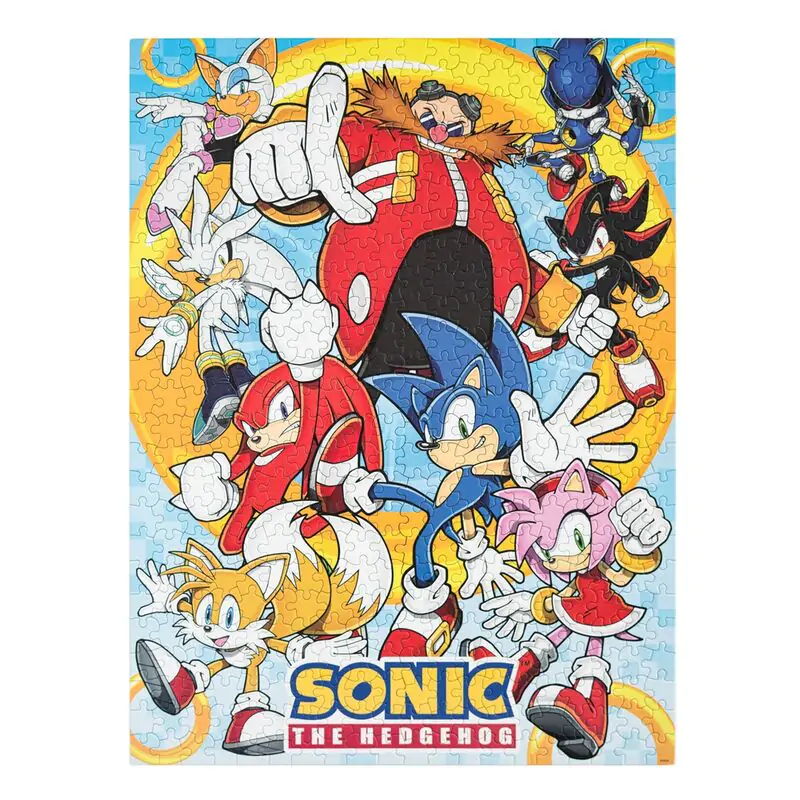 Puzzle Sonic the Hedgehog 500 elementów zdjęcie produktu