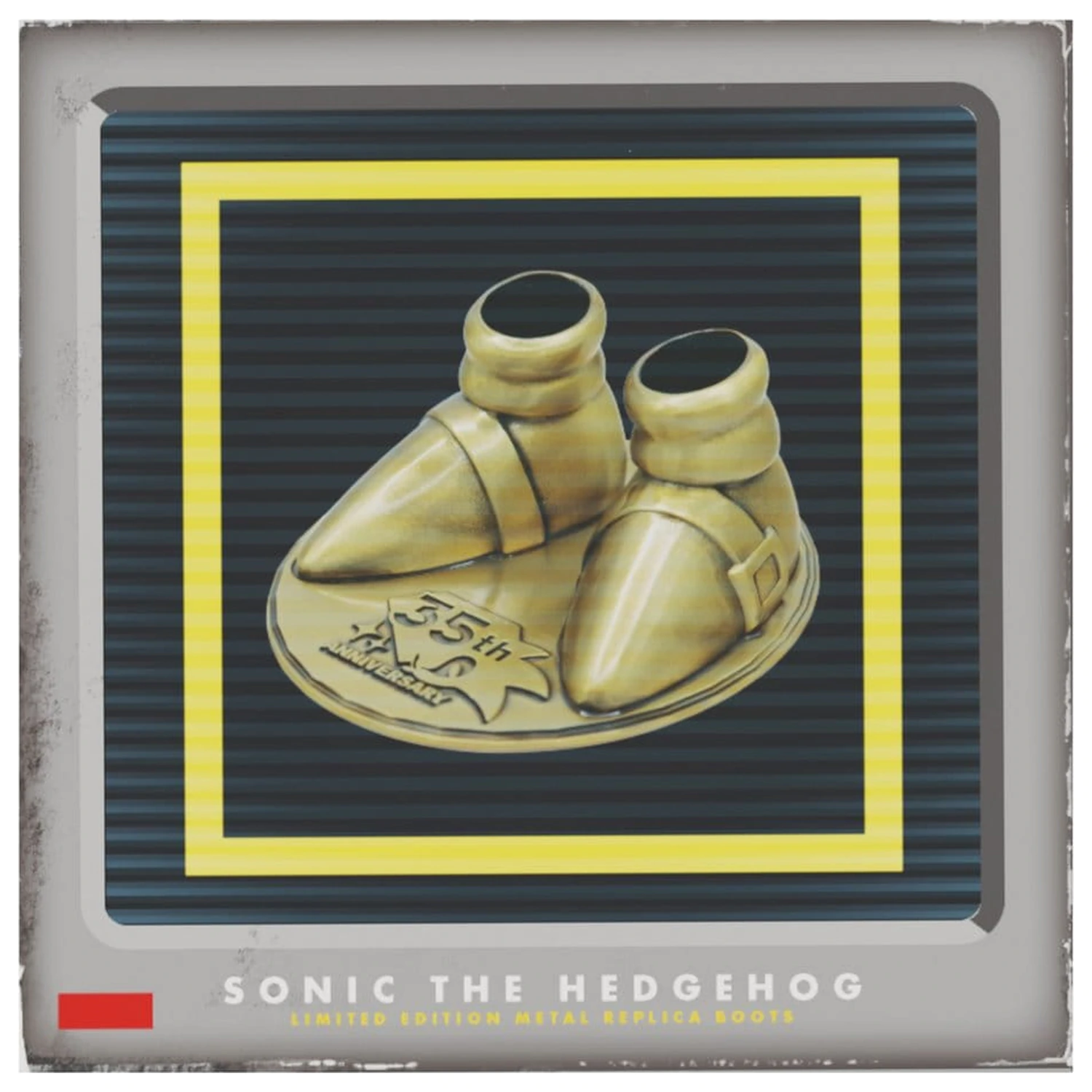 Replika Sonic the Hedgehog 35th Anniversary Metal Boot Edycja Limitowana zdjęcie produktu