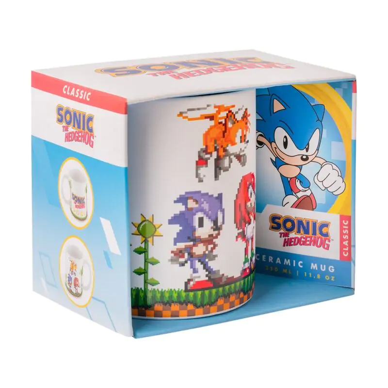 Sonic The Hedgehog Retro Pixel kubek 350ml zdjęcie produktu