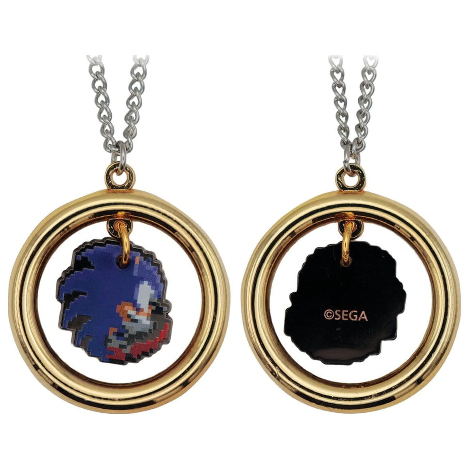 Sonic - The Hedgehog Naszyjnik z zawieszką i pierścieniem zdjęcie produktu