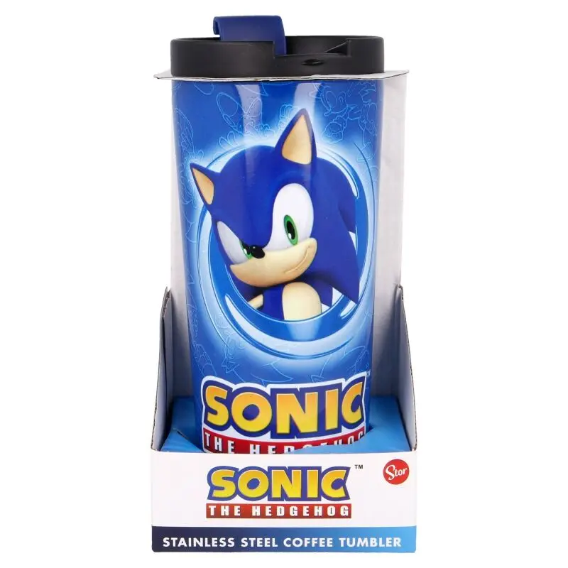 Sonic the Hedgehog termos ze stali nierdzewnej do kawy 425 ml zdjęcie produktu